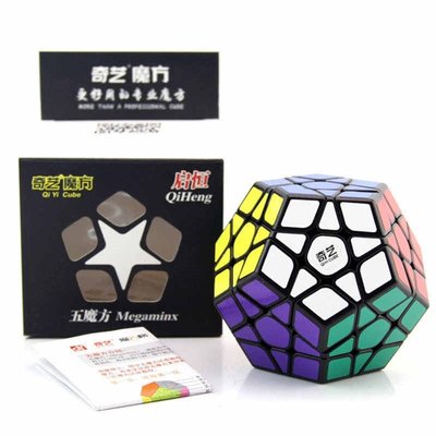 QiYi QiHeng S Megaminx black | QiYi Мегаминкс черный QYQHW01 фото