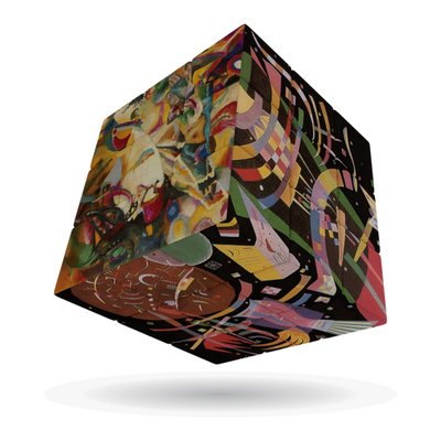 V-CUBE 3x3 Kandinsky | Кандинський V-CUBE Кубик 3х3 00.0165 фото