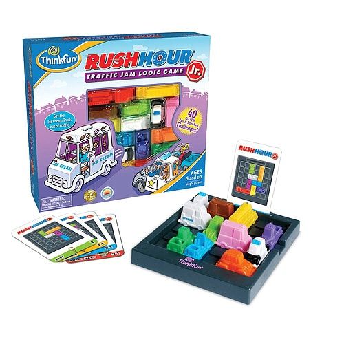 Гра-головоломка "Час Пік Дитяча" | ThinkFun Rush Hour Jr 76337 фото