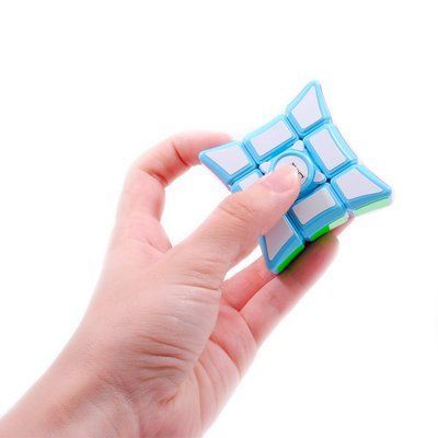 YJ 1x3x3 Spinning King Corner blue | Кубоід спінер YJ8395blue фото