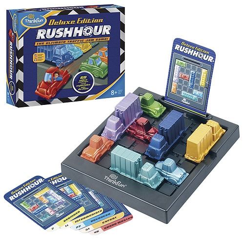 Гра-головоломка "Час Пік Делюкс" | ThinkFun Rush Hour Deluxe 76438 фото