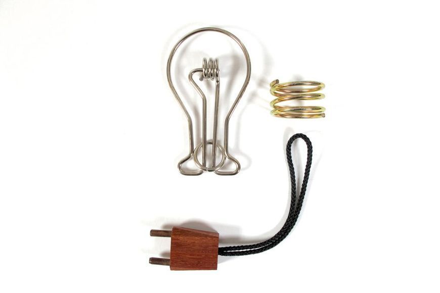 Головоломка Лампочка | Constantin puzzle Metal Light Bulb C5086 фото