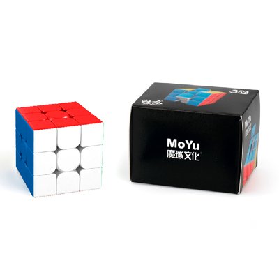 MoYu Meilong M 3x3 stickerless | Кубик 3х3 Мейлонг магнітний MYML3M01 фото