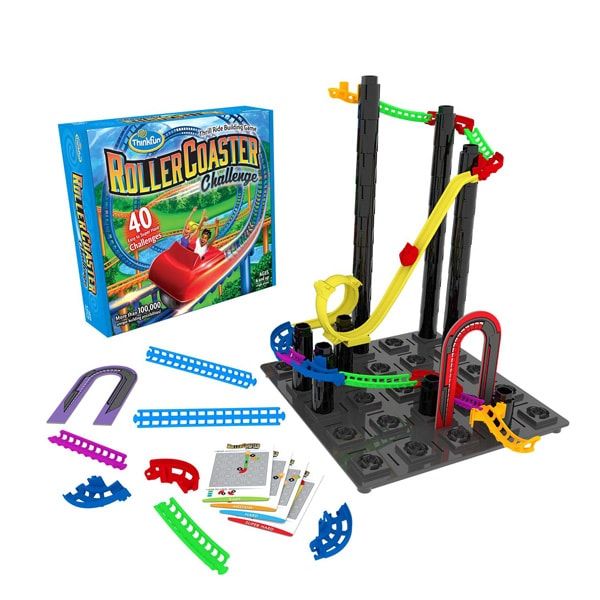 Игра-головоломка Американские горки | ThinkFun Roller Coaster Challenge 76343 фото