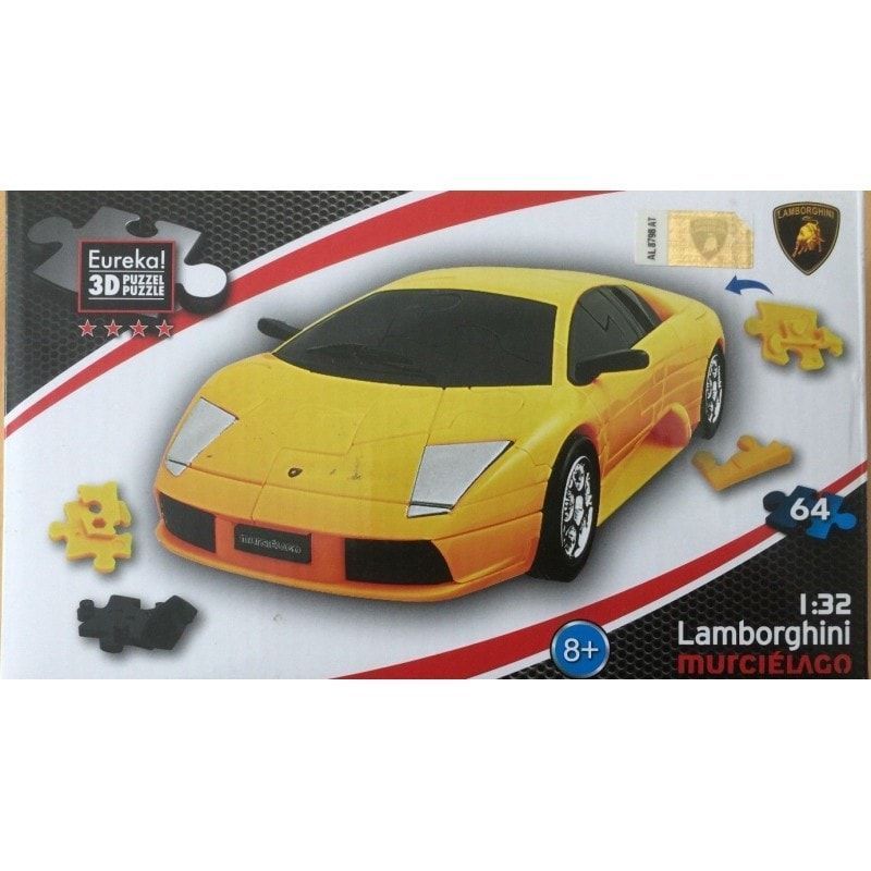 Головоломка E3D Lamborghini Murci&eacute;lago - 1:32 Yellow 473410 фото