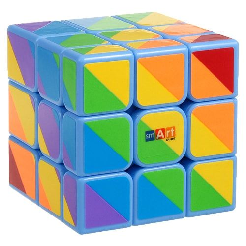 Smart Cube Rainbow blue | Радужный кубик голубой SC365 фото