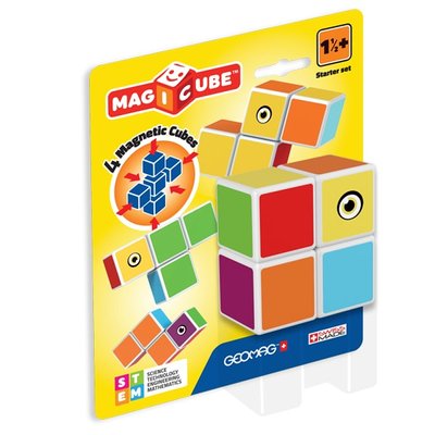 Geomag MAGICUBE Starter set | Магнитный конструктор 136 фото