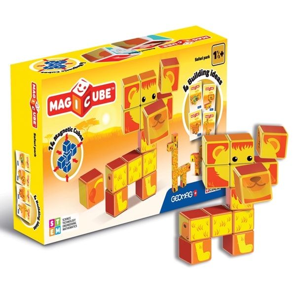 Geomag MAGICUBE Safari Park | Магнитные кубики Сафари 135 фото