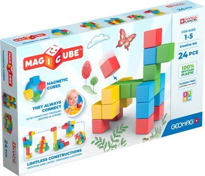 Магнитный конструктор Geomag Magicube RE Creative Set 24 GM248 фото