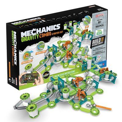 Магнитный конструктор Geomag Mechanics Gravity RE Combo Starter Set 153 757 фото