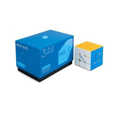YJ 3x3 MGC EVO Stickerless | Кубик MGC EVO 3x3 магнітний YJ8551 фото