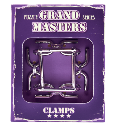 Grand Master Puzzles CLAMPS | Металлическая головоломка violet 473256 фото