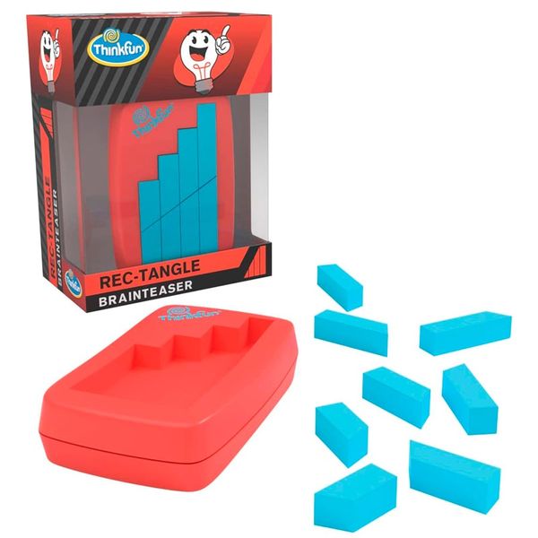 Головоломка Столбики | ThinkFun Pocket Brainteasers "Rec-tangle" 76385 фото